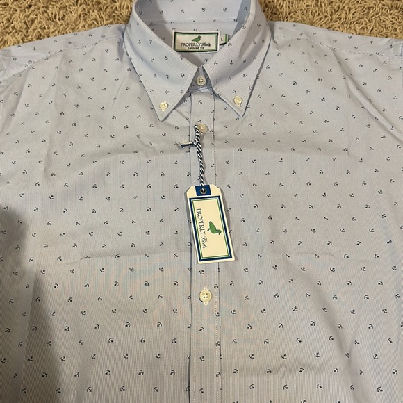 New with Tags Properly Tied Short Sleeve Button Up Shirt - Picture 2 of 5